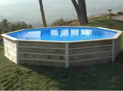 Piscine Bois Basilan 428x428x76cm -Mobilier De Jardin Soldes piscine bois basilan 428x428x76cm 3760191932920 103187