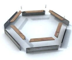 Piscine Bois Bohol 460x460x94cm -Mobilier De Jardin Soldes piscine bois bohol 460x460x94cm 3760191932944 103238