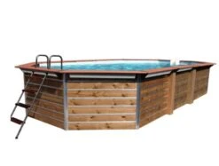 Piscine Bois Calayan 890x420x129cm -Mobilier De Jardin Soldes piscine bois calayan 890x420x129cm 3760191933040 103190