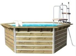 Piscine Bois Cebu 350x295x111cm