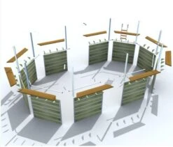 Piscine Bois Cres 590x420x147cm -Mobilier De Jardin Soldes piscine bois cres 590x420x147cm 3760191933125 103325