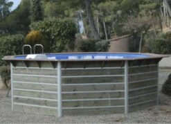 Piscine Bois Flores 460x460x129cm -Mobilier De Jardin Soldes piscine bois flores 460x460x129cm 3760191933057 103230
