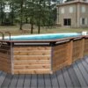 Piscine Bois Imbros 890x420x129cm