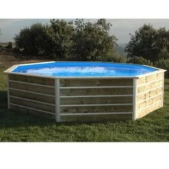 Piscine Bois Jolo 350x295x76cm -Mobilier De Jardin Soldes piscine bois jolo 350x295x76cm 3760191932913 20932
