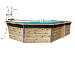 Piscine Bois Luçon 590x420x111cm -Mobilier De Jardin Soldes piscine bois lucon 590x420x111cm 3760191932999 103256