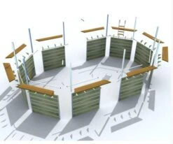 Piscine Bois Luçon 590x420x111cm -Mobilier De Jardin Soldes piscine bois lucon 590x420x111cm 3760191932999 103257