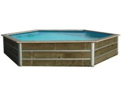 Piscine Bois Masbate 350x295x58cm