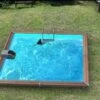 Piscine Bois Milna 520x520x129cm