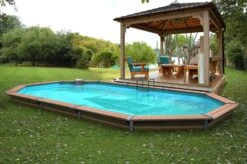 Piscine Bois Milos 730x420x129cm