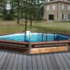 Piscine Bois Naxos 460x460x147cm