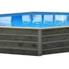Piscine Bois Panay 460x460x58cm