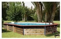 Piscine Bois Siayan 730x420x129cm -Mobilier De Jardin Soldes piscine bois siayan 730x420x129cm 3760191933033 397377