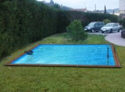 Piscine Bois Solta 520x520x147cm