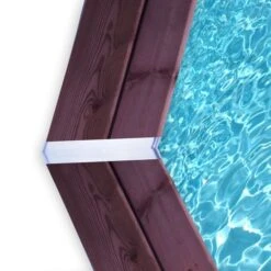 Piscine Bois Trogir 370x370x129cm -Mobilier De Jardin Soldes piscine bois trogir 370x370x129cm 3760278291087 397578