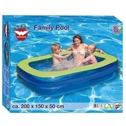 Piscine Familiale Gonflable 200 X 150 X 50 Cm -Mobilier De Jardin Soldes piscine familiale gonflable 200 x 150 x 50 cm 4008332777856 709707