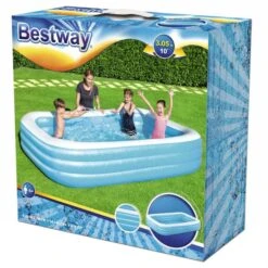 Piscine Rectangulaire Gonflable Fast Bestway 305x183x56 Cm -Mobilier De Jardin Soldes piscine rectangulaire gonflable fast bestway 305x183x56 cm 3666722553568 397883