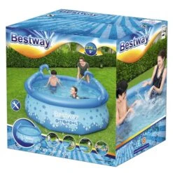 Bestway Piscine Ronde Gonflable Easy 274x76cm -Mobilier De Jardin Soldes piscine ronde gonflable easy 274x76cm 3666722553551 397894