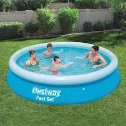 Piscine Ronde Gonflable Fast Bestway 305x76cm