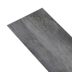 Planche De Plancher PVC Autoadhésif 5,21 M² 2 Mm Gris Brillant -Mobilier De Jardin Soldes planche de plancher pvc autoadhesif 5 21 m 2 mm gris brillant 3666722198042 1172099