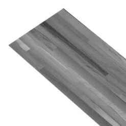Planche De Plancher PVC Autoadhésif 5,21 M² 2 Mm Gris Rayé -Mobilier De Jardin Soldes planche de plancher pvc autoadhesif 5 21 m 2 mm gris raye 3666722187497 1208214