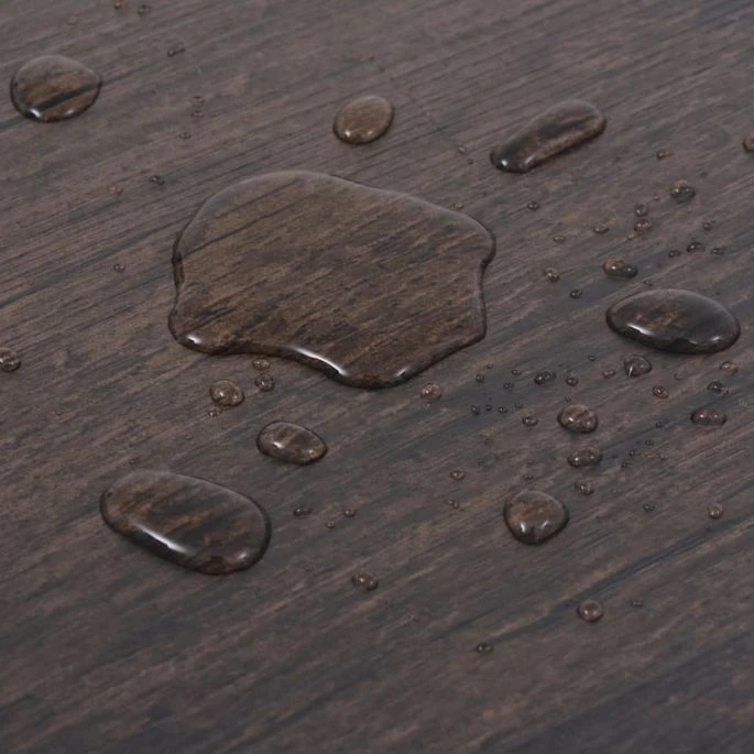 Planche De Plancher PVC Autoadhésif 5,21 M² 2 Mm Marron Foncé 4 Planche De Plancher PVC Autoadhésif 5,21 M² 2 Mm Marron Foncé – Image 4