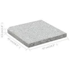 Plaque De Poids Carrée Pour Parasol Granit 25 Kg Gris 11 Plaque De Poids Carrée Pour Parasol Granit 25 Kg Gris -Mobilier De Jardin Soldes plaque de poids carree pour parasol granit 25 kg gris 3666722180467 1217590