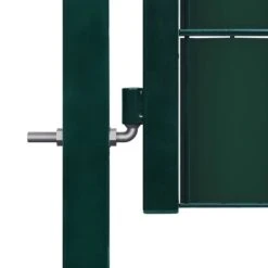Portail De Clôture PVC Et Acier 100x81 Cm Vert 6 Portail De Clôture PVC Et Acier 100x81 Cm Vert -Mobilier De Jardin Soldes portail de cloture pvc et acier 100x81 cm vert 3666722199773 1169625
