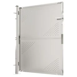 Portail De Jardin 100x125 Cm Acier Inoxydable -Mobilier De Jardin Soldes portail de jardin 100x125 cm acier inoxydable 3666722128155 1337446