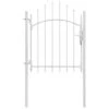 Portail De Jardin Acier 1 X 1,75 M Blanc