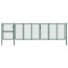 Portail De Jardin Acier 125x495 Cm Vert