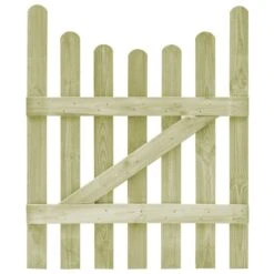 Portail De Jardin Pin Imprégné 100 X 120 Cm -Mobilier De Jardin Soldes portail de jardin pin impregne 100 x 120 cm 8718475716853 1217732