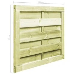 Portillon Bois De Pin Imprégné 100 X 75 Cm Vert 11 Portillon Bois De Pin Imprégné 100 X 75 Cm Vert -Mobilier De Jardin Soldes portillon bois de pin impregne 100 x 75 cm vert 3666722127486 1339317