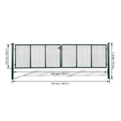 Portillon Maille 415 X 175 Cm / 400 X 125 Cm 9 Portillon Maille 415 X 175 Cm / 400 X 125 Cm -Mobilier De Jardin Soldes portillon maille 415 x 175 cm 400 x 125 cm 8718475895398 1269584