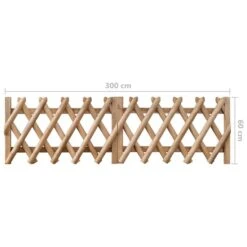 Portillons De Jardin 2 Pcs Bois De Pin Imprégné 300x60 Cm -Mobilier De Jardin Soldes portillons de jardin 2 pcs bois de pin impregne 300x60 cm 8719883817545 1283121