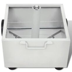 Pot De Plantes Et Support De Parasol D'extérieur 2-en-1 Blanc -Mobilier De Jardin Soldes pot de plantes et support de parasol d exterieur 2 en 1 blanc 3666722186643 1209768