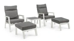 Pouf De Jardin Carré Aluminium Blanc Et Gris Keman L 60 Cm -Mobilier De Jardin Soldes pouf de jardin carre aluminium blanc et gris keman l 60 cm 3666722592307 1391472