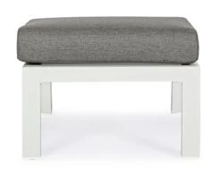 Pouf De Jardin Carré Aluminium Blanc Et Gris Keman L 60 Cm -Mobilier De Jardin Soldes pouf de jardin carre aluminium blanc et gris keman l 60 cm 3666722592307 1391474