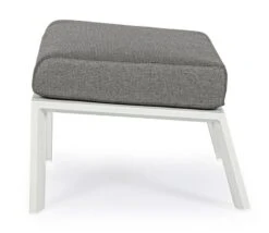 Pouf De Jardin Carré Aluminium Blanc Et Gris Keman L 60 Cm -Mobilier De Jardin Soldes pouf de jardin carre aluminium blanc et gris keman l 60 cm 3666722592307 1391476