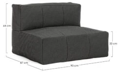 Pouf De Jardin En Aluminium Anthracite Sady -Mobilier De Jardin Soldes pouf de jardin en aluminium anthracite sady 3666722592321 1391612