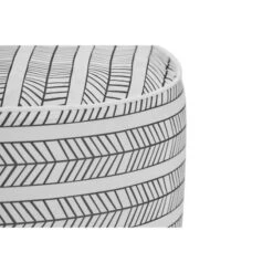 Pouf Gonflable Jardin Bocarnea - Assise 53 Cm - Revetement Spun Polyester 200 Mg - Motif Ethnique Noir Et Blanc -Mobilier De Jardin Soldes pouf gonflable jardin bocarnea assise 53 cm revetement spun polyester 200 mg motif ethnique noir et blanc 3451571021920 516538