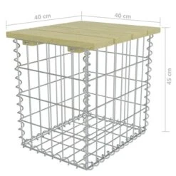 Repose-pied De Jardin 40x40x45 Cm Acier Galvanisé Pinède -Mobilier De Jardin Soldes repose pied de jardin 40x40x45 cm acier galvanise pinede 3666722152372 1256425