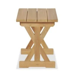 Repose-pied De Jardin 42x35x45 Cm Bois De Teck Solide -Mobilier De Jardin Soldes repose pied de jardin 42x35x45 cm bois de teck solide 8718475580928 1364205
