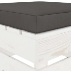 Repose-pied Palette De Jardin Avec Coussin Anthracite Bois 6 Repose-pied Palette De Jardin Avec Coussin Anthracite Bois -Mobilier De Jardin Soldes repose pied palette de jardin avec coussin anthracite bois 8719883896427 1257823