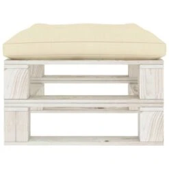 Repose-pied Palette De Jardin Avec Coussin Crème Bois 3 9 Repose-pied Palette De Jardin Avec Coussin Crème Bois 3 -Mobilier De Jardin Soldes repose pied palette de jardin avec coussin creme bois 3666722146913 1281566