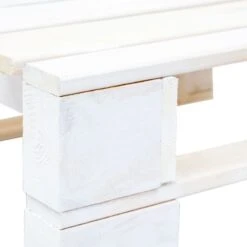 Repose-pied Palette De Jardin Bois Blanc -Mobilier De Jardin Soldes repose pied palette de jardin bois blanc 3666722762373 1218179