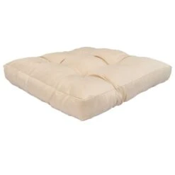 Repose-pied Palette De Jardin Et Coussin Sable Marron Miel Bois -Mobilier De Jardin Soldes repose pied palette de jardin et coussin sable marron miel bois 3666722922692 1177145