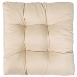 Repose-pied Palette De Jardin Et Coussin Sable Marron Miel Bois -Mobilier De Jardin Soldes repose pied palette de jardin et coussin sable marron miel bois 3666722922692 1177147