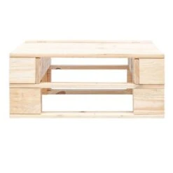 Repose-pieds Palette Pin Massif Clair Farsa -Mobilier De Jardin Soldes repose pieds palette pin massif clair 3666722887113 400683