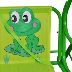 Siège Balançoire Pour Enfants Vert -Mobilier De Jardin Soldes siege balancoire pour enfants vert 3666722181273 1216931