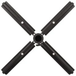 Socle De Parasol Avec Plaques De Poids Gris Et Noir 2 -Mobilier De Jardin Soldes socle de parasol avec plaques de poids gris et noir 8718475735595 1420799